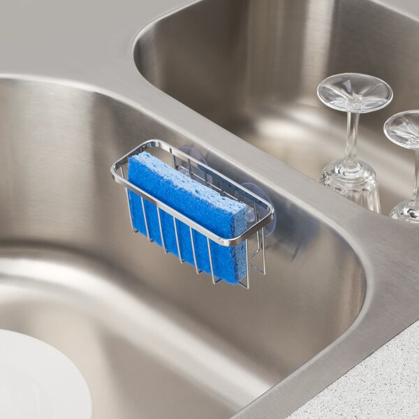 Dish sponge best sale holder in sink